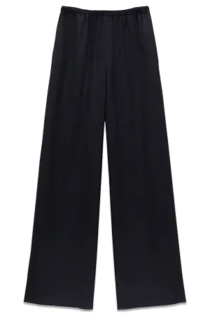 Alpa Wide Leg Wool Blend Trousers