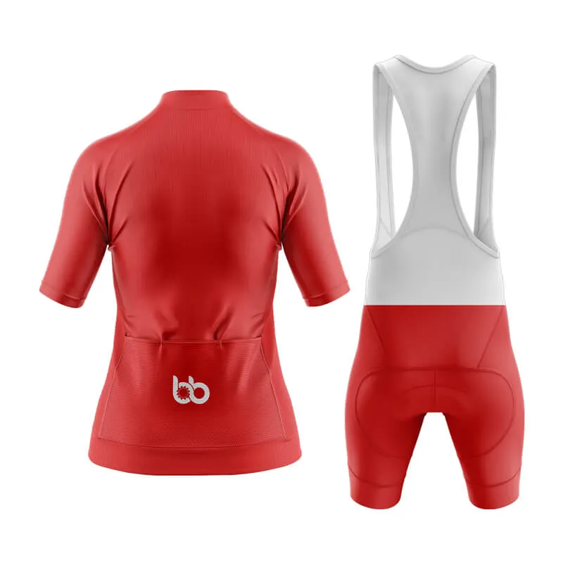 Basic Red Aero Cycling Kit