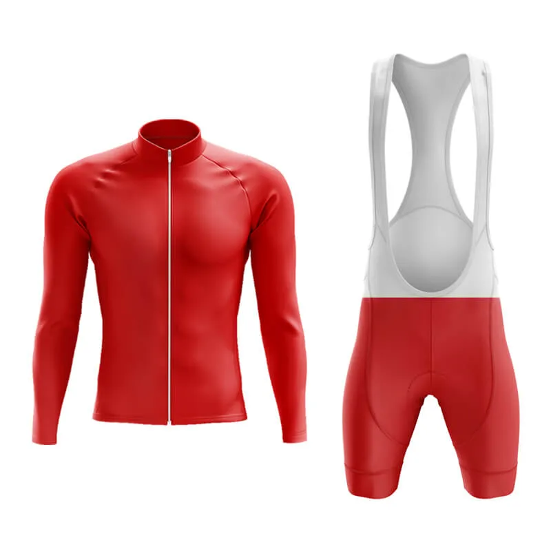 Basic Red Aero Cycling Kit