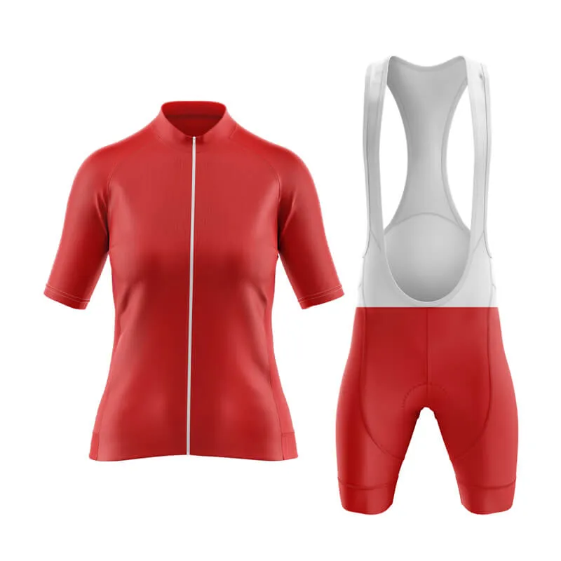 Basic Red Aero Cycling Kit