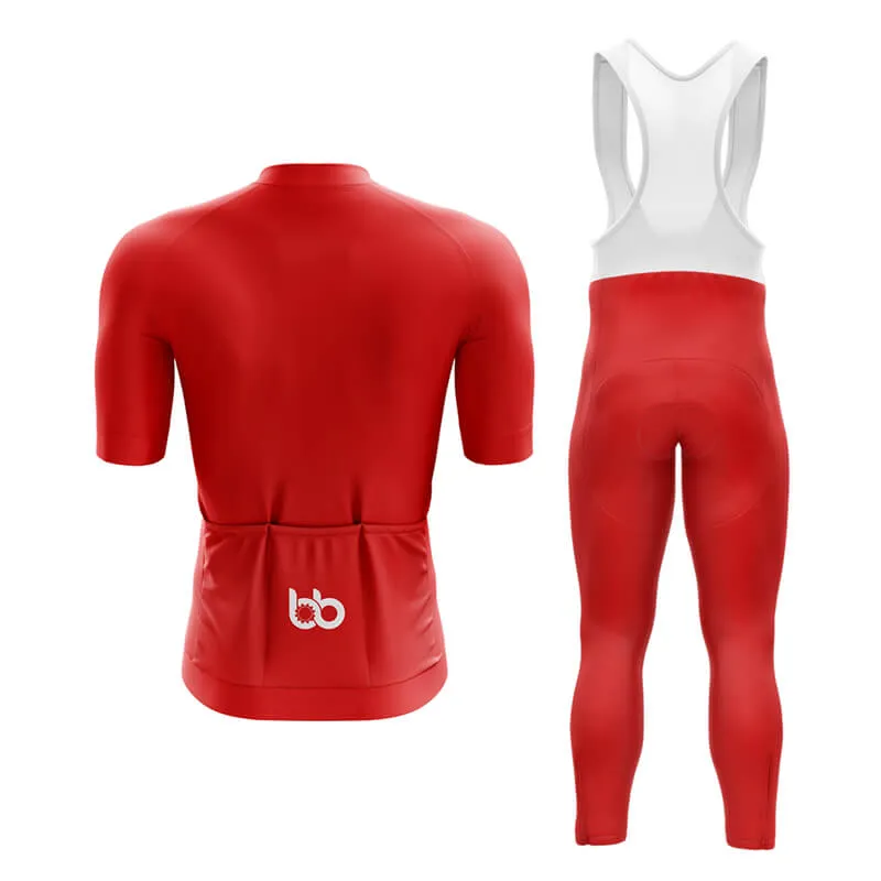 Basic Red Aero Cycling Kit