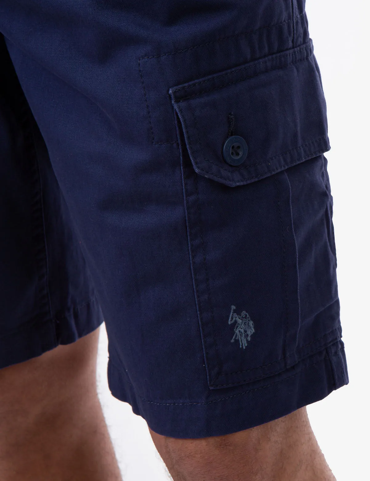 BELTED CARGO SHORTS