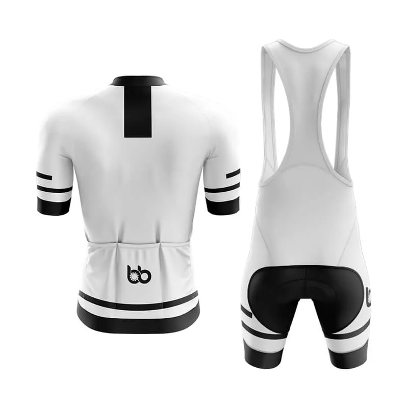 Bicycle Booth Outline (White) Aero Cycling Kit