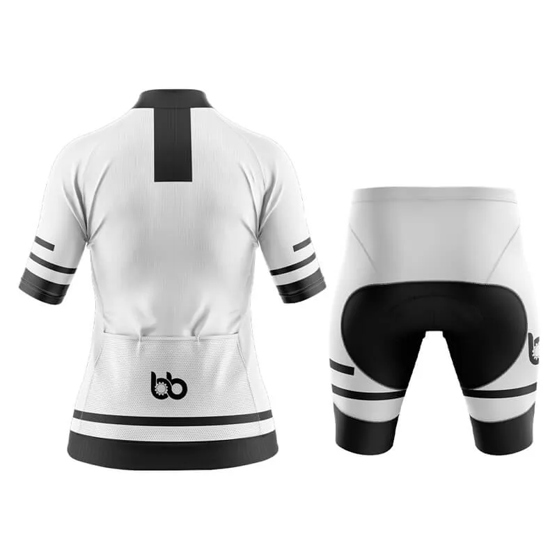 Bicycle Booth Outline (White) Aero Cycling Kit