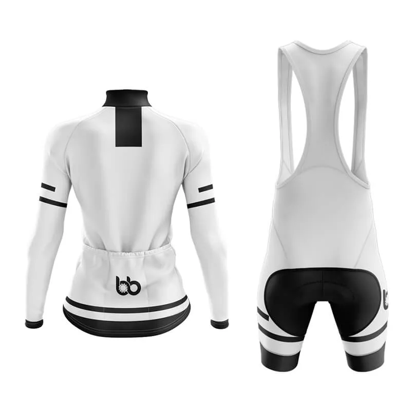 Bicycle Booth Outline (White) Aero Cycling Kit