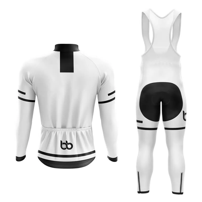 Bicycle Booth Outline (White) Aero Cycling Kit