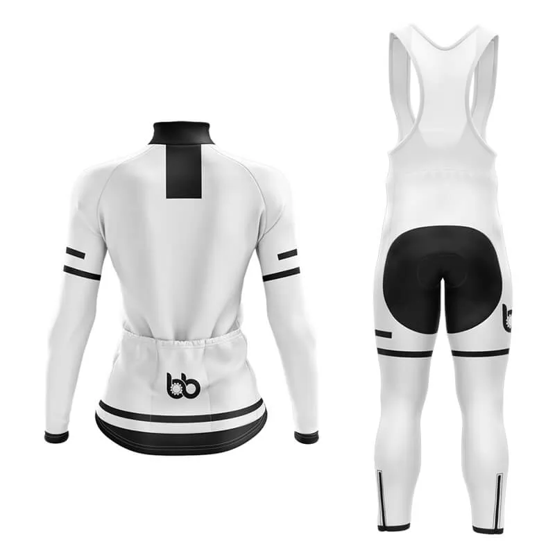 Bicycle Booth Outline (White) Aero Cycling Kit