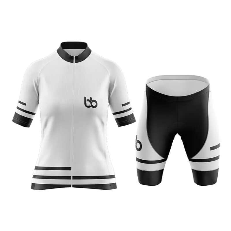 Bicycle Booth Outline (White) Aero Cycling Kit