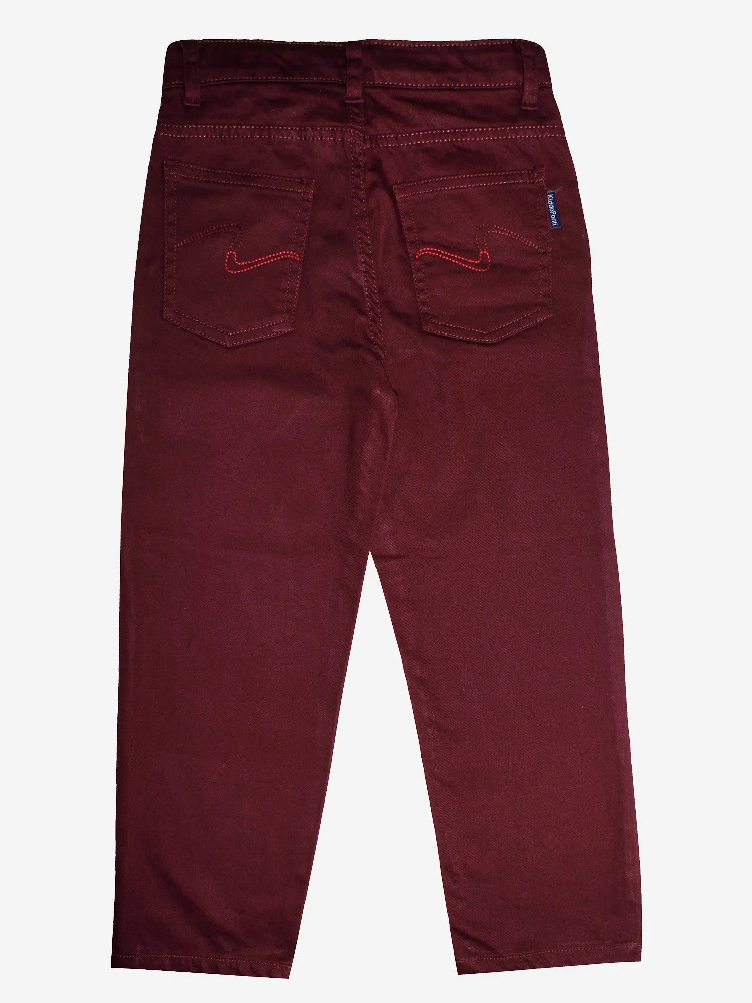 Boys Five Pocket Cotton Stretch Pant