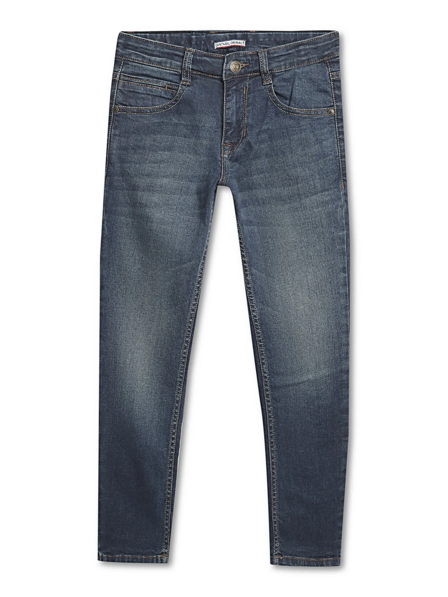 Boys Stretchable Dark Blue Jeans