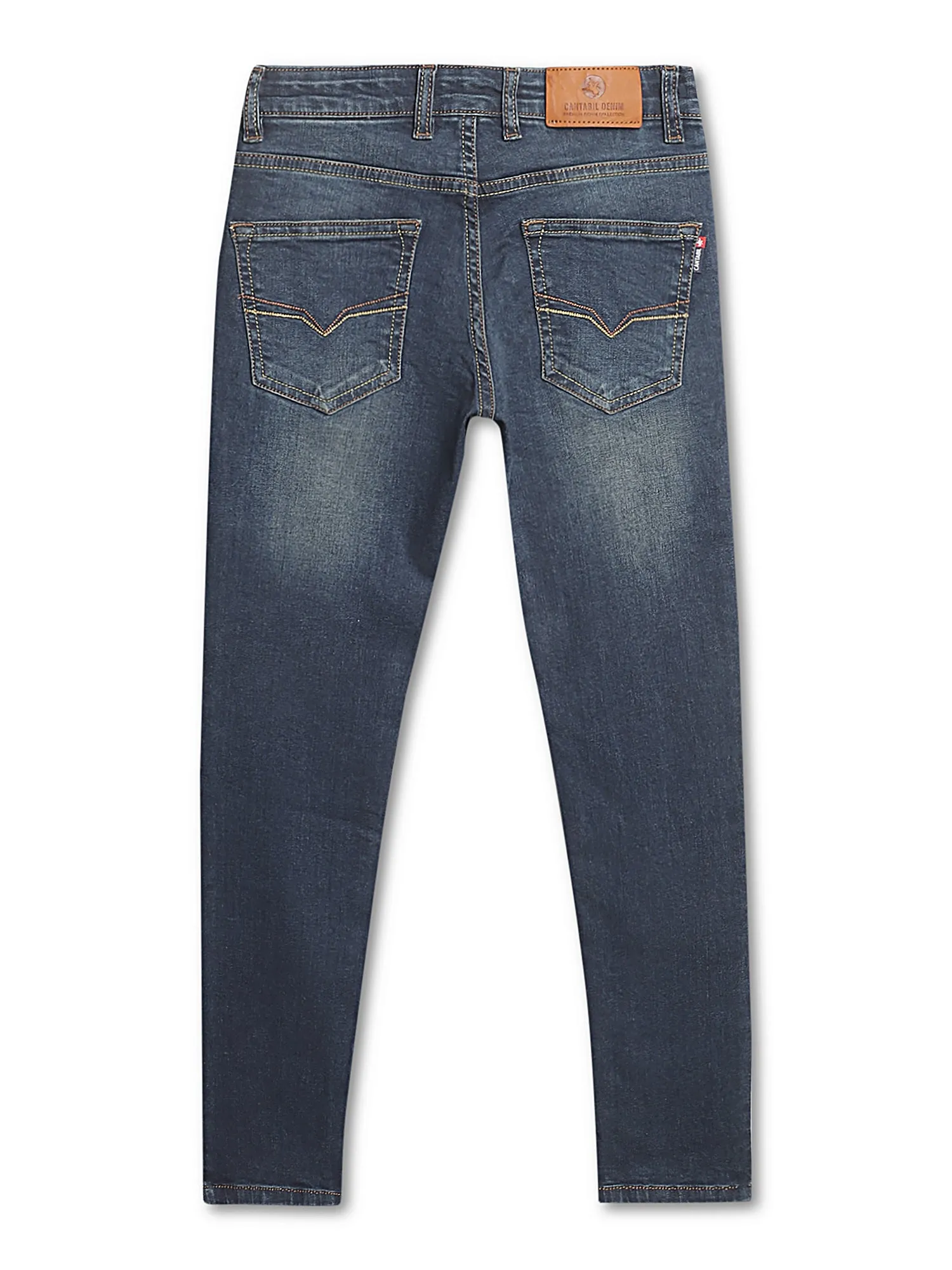 Boys Stretchable Dark Blue Jeans