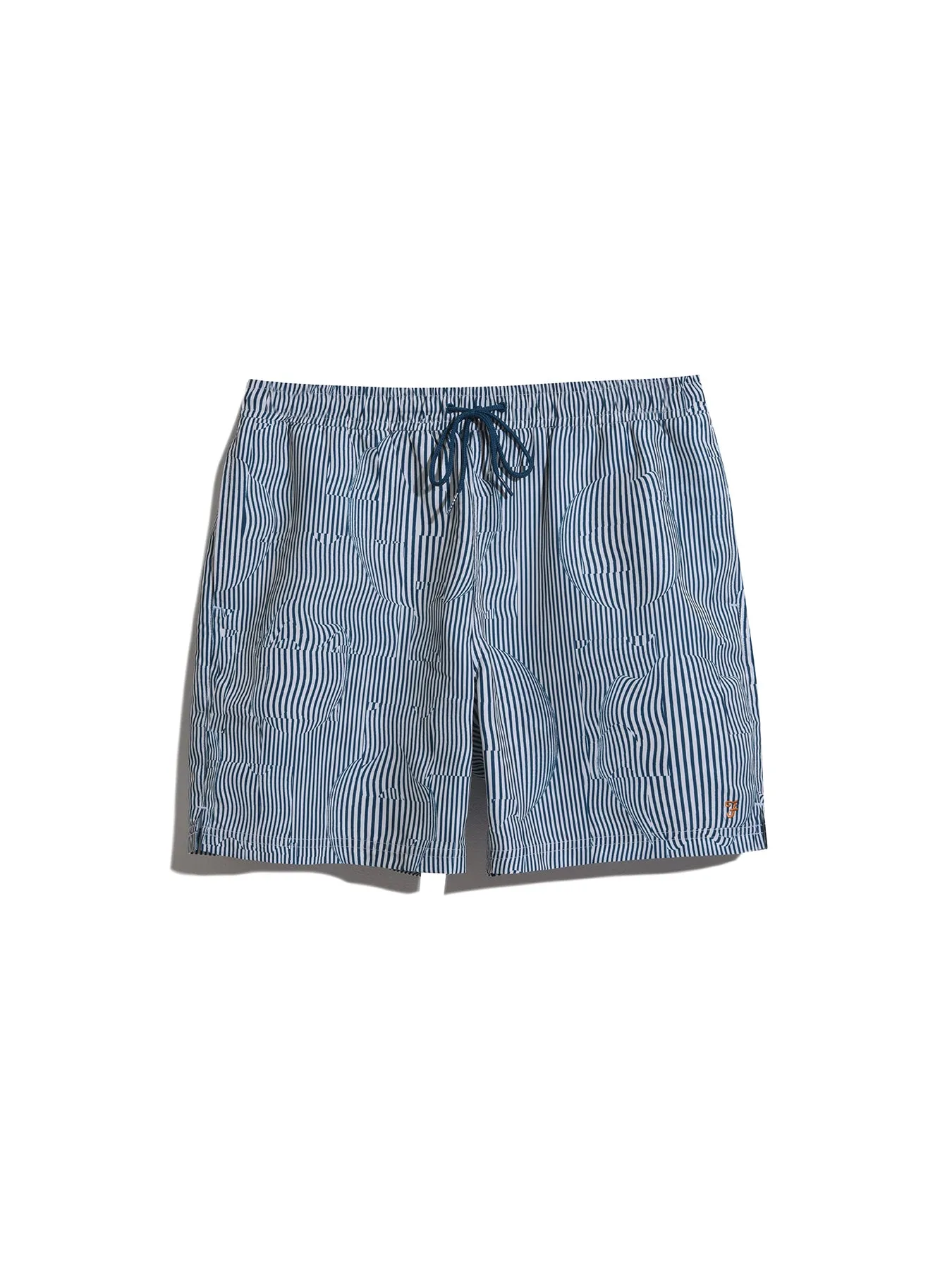 Colbert Optical Print Swim Shorts In Croft Green