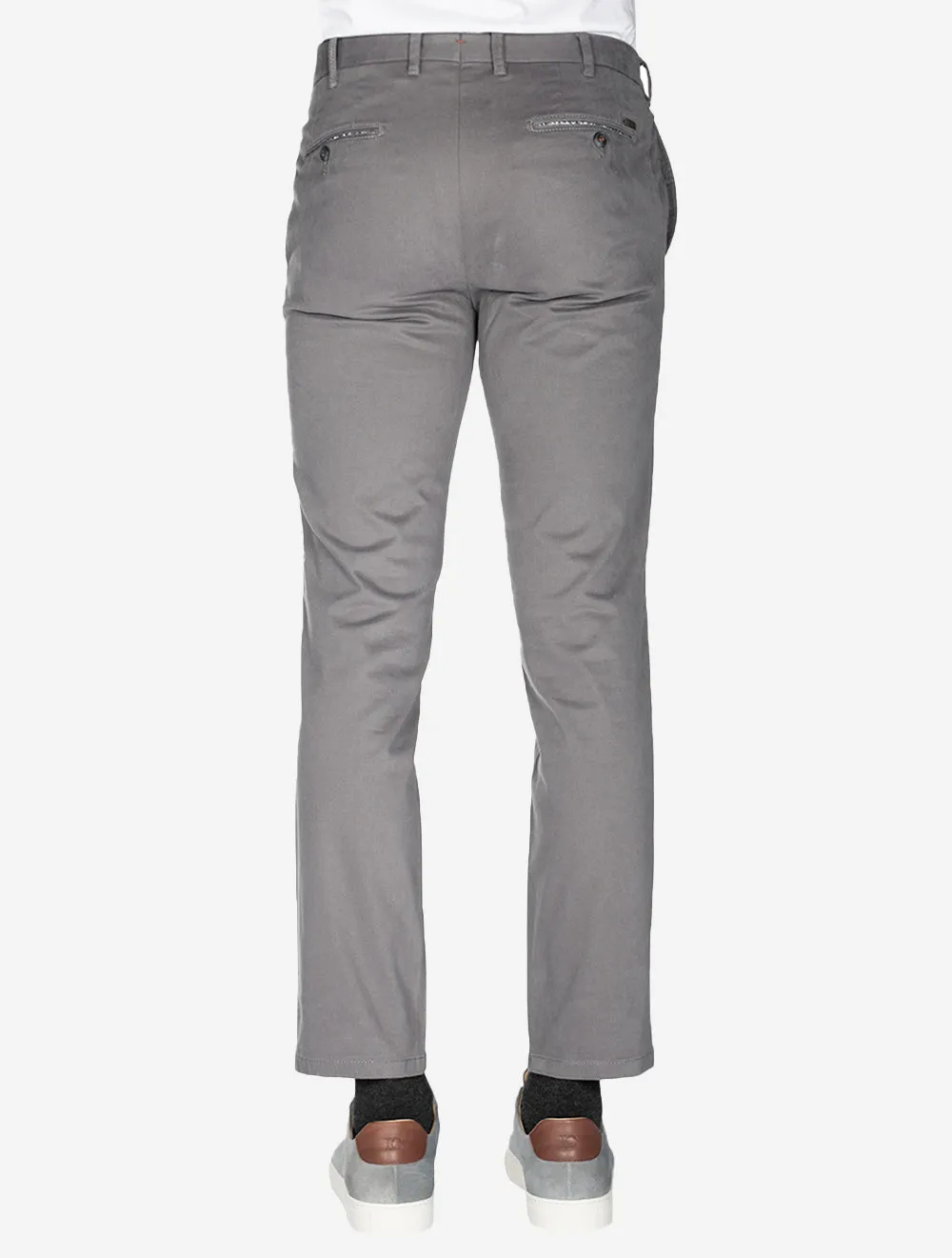 Cotton Chinos Jasper Grey