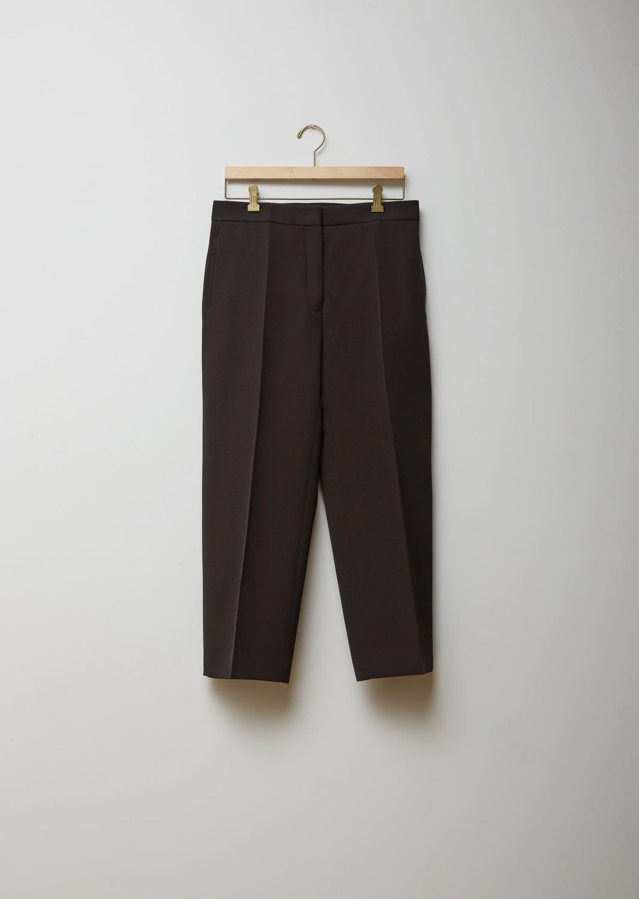 Cropped Wide-Leg Trousers