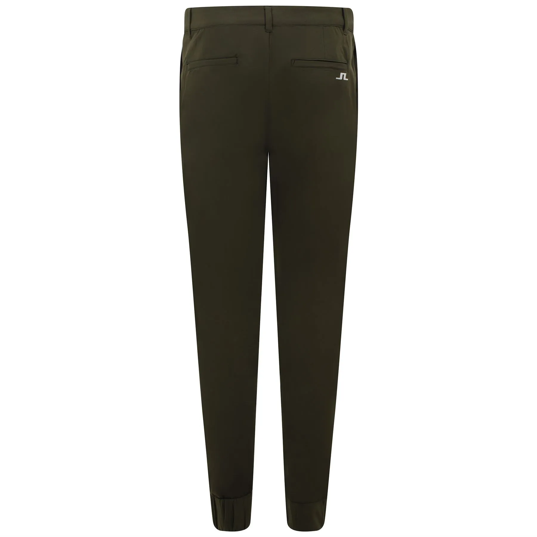 Cuff Double Weave Stretch Jogger Pant Forest Green - AW22