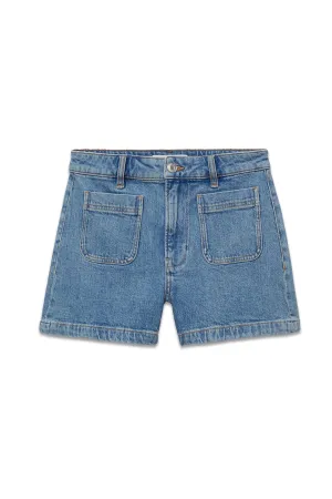 Denim Shorts With Pockets