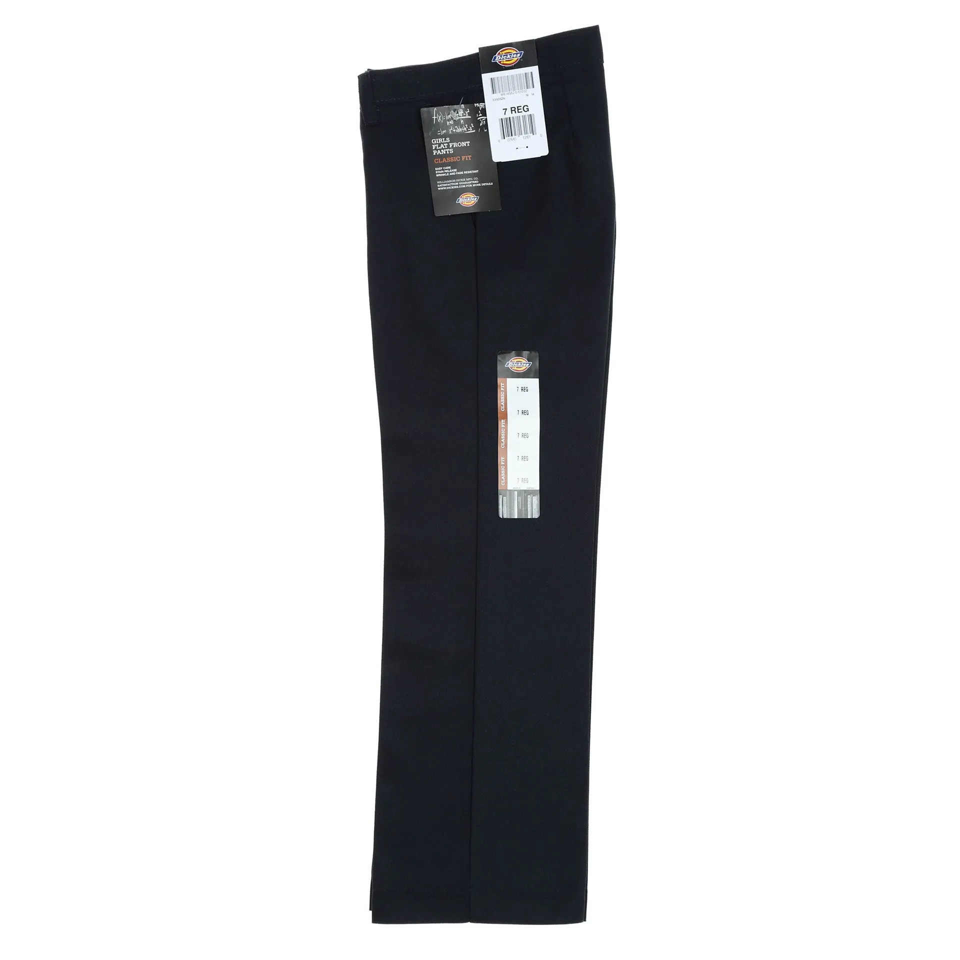 Dickies Girls Stretch Straight Leg Pant (7-20) - Dark Navy