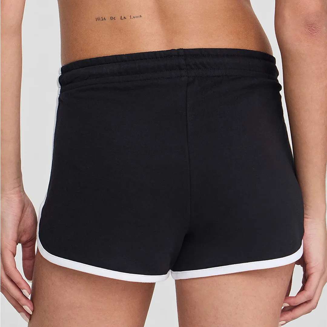 Drawstring Waist with Contrasting Profile Shorts