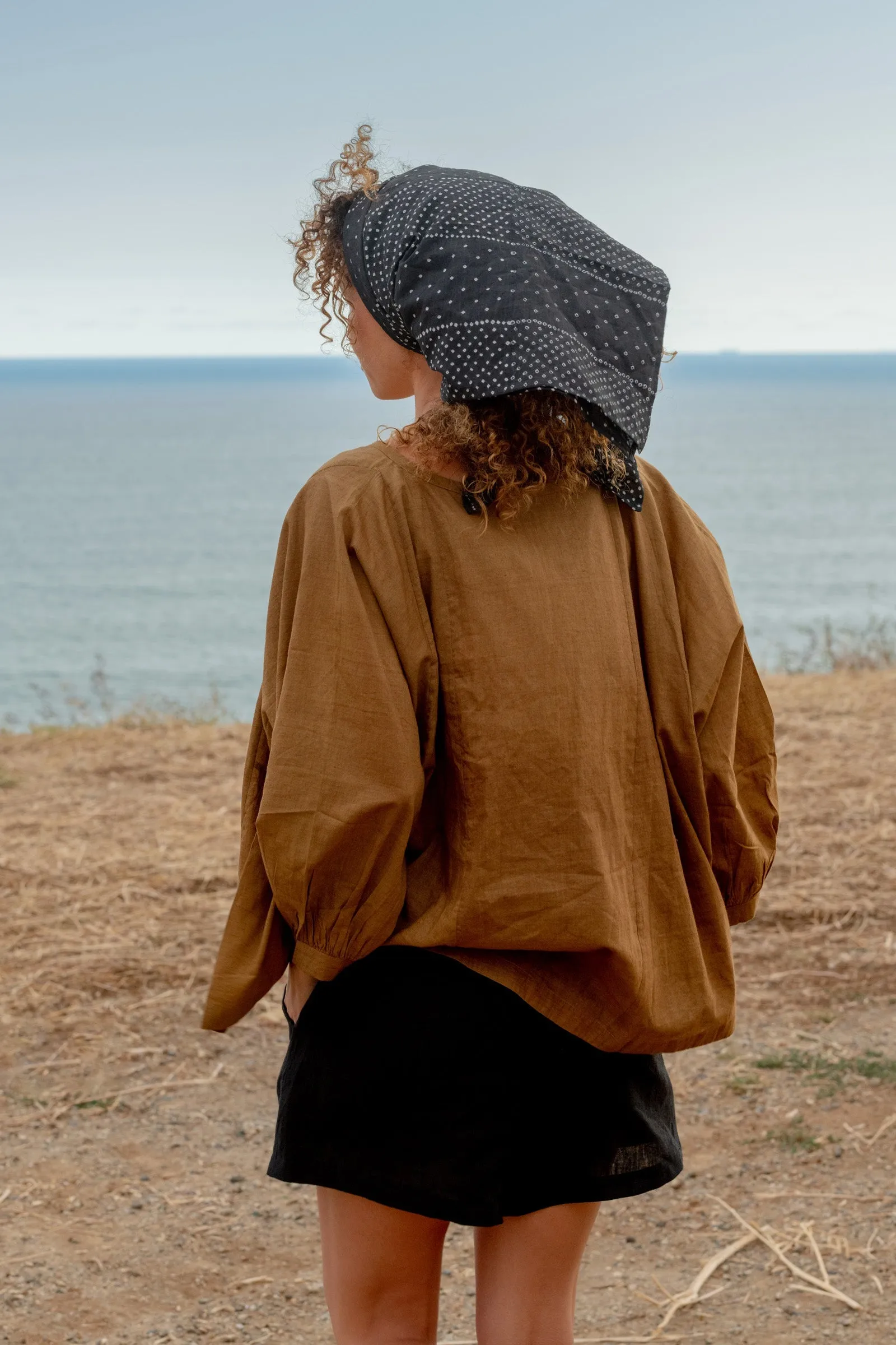 Dusty Brown Oversized Shirt