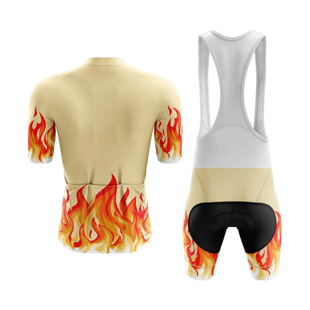 Elemental Fire (Yellow) Aero Cycling Kit