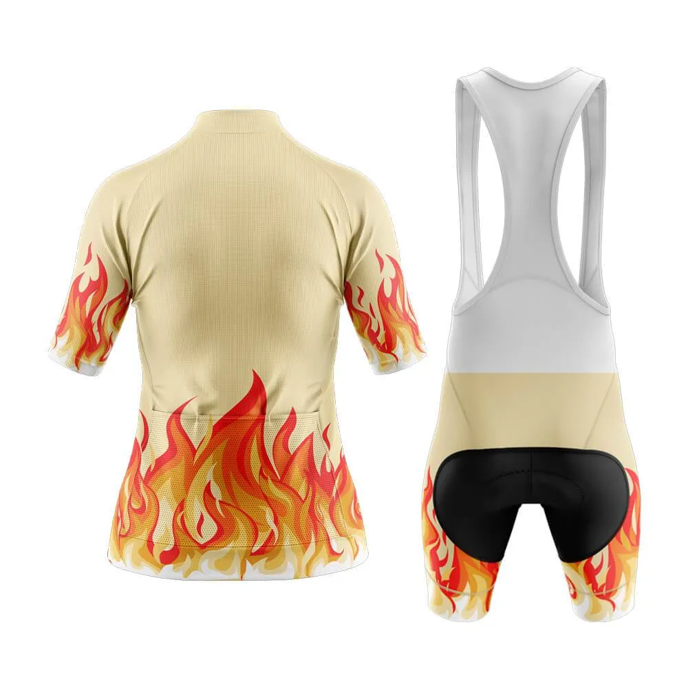 Elemental Fire (Yellow) Aero Cycling Kit