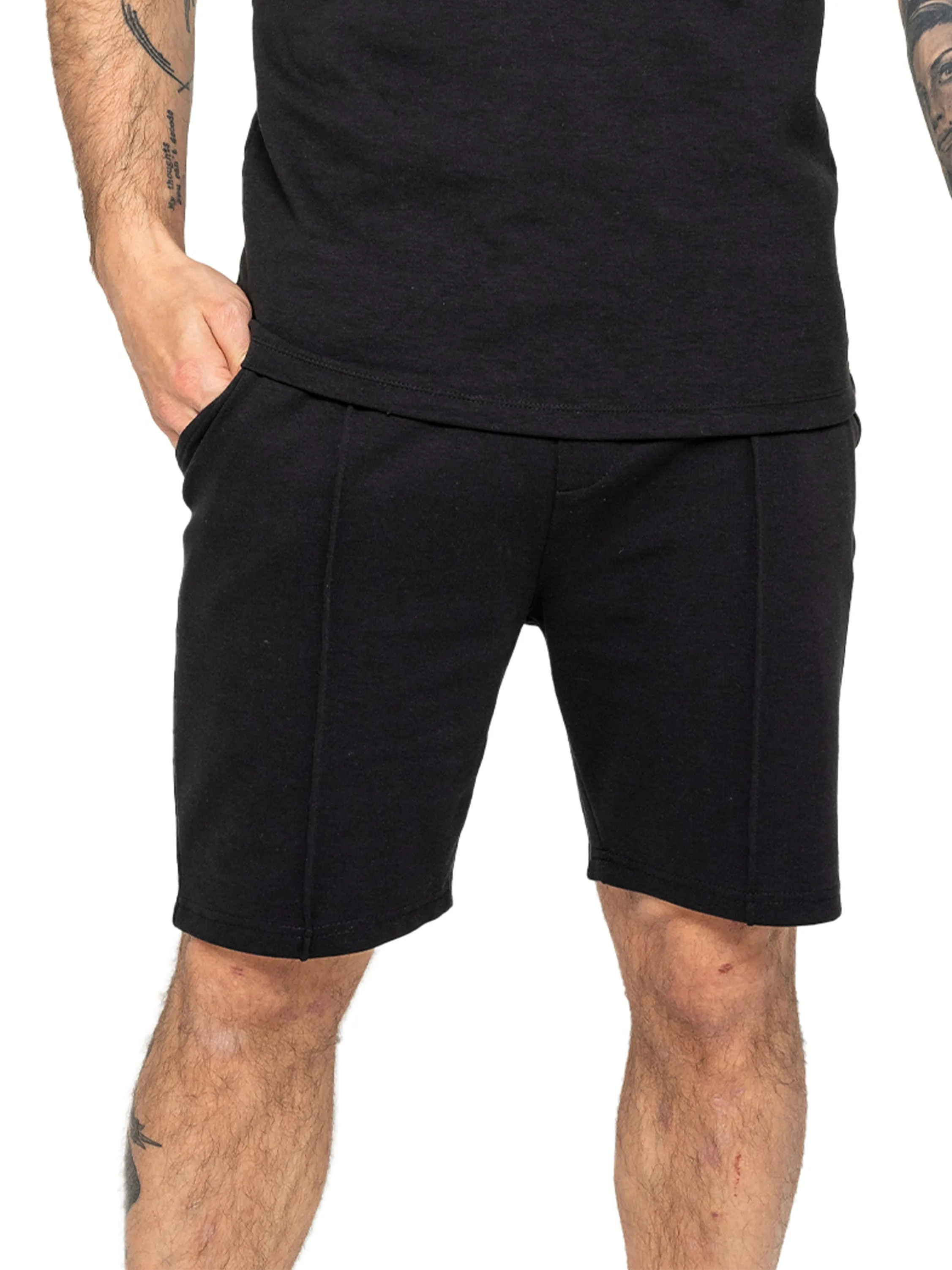 Enzo | Mens Casual Stretch Shorts