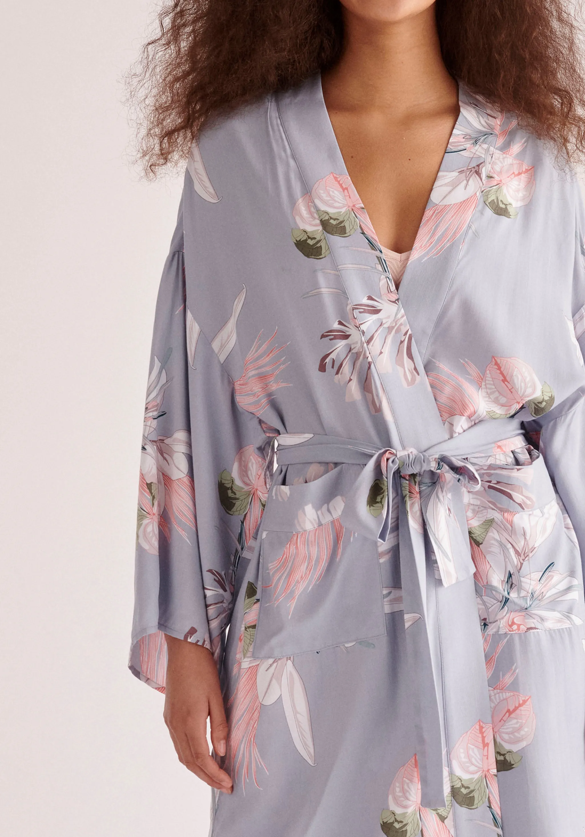 Floral Kimono Robe