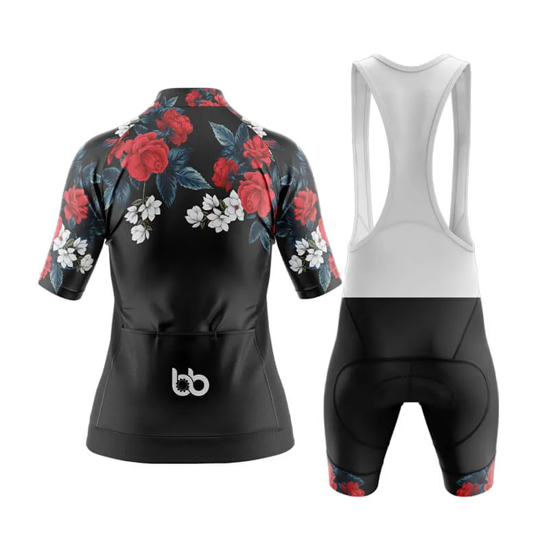 Floral Neck Valentine Aero Cycling Kit