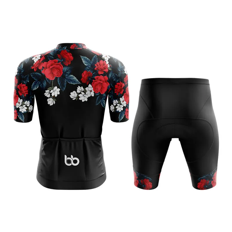 Floral Neck Valentine Aero Cycling Kit