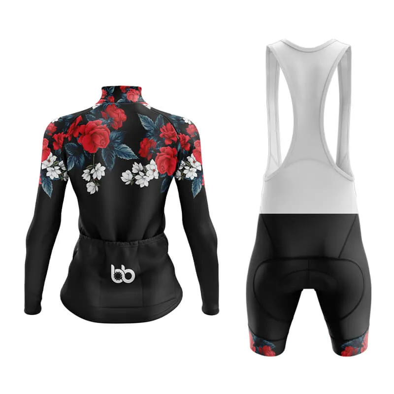 Floral Neck Valentine Aero Cycling Kit