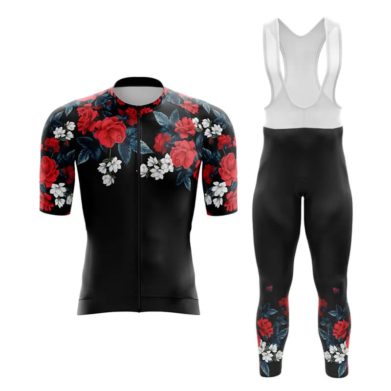 Floral Neck Valentine Aero Cycling Kit