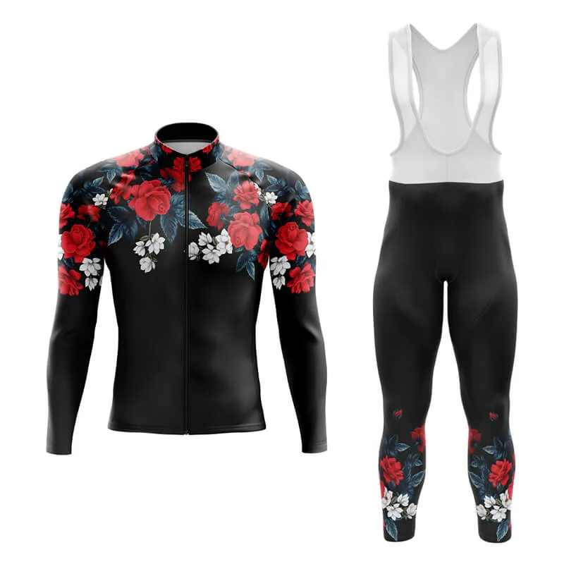 Floral Neck Valentine Aero Cycling Kit