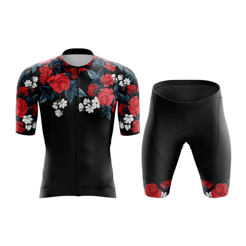 Floral Neck Valentine Aero Cycling Kit