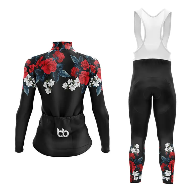 Floral Neck Valentine Aero Cycling Kit