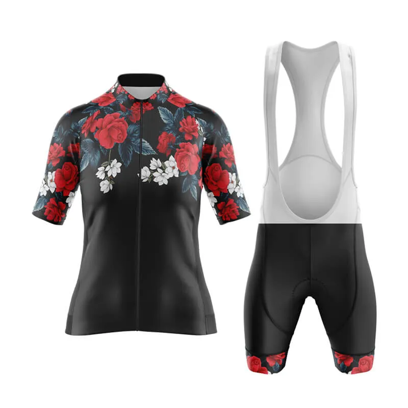 Floral Neck Valentine Aero Cycling Kit