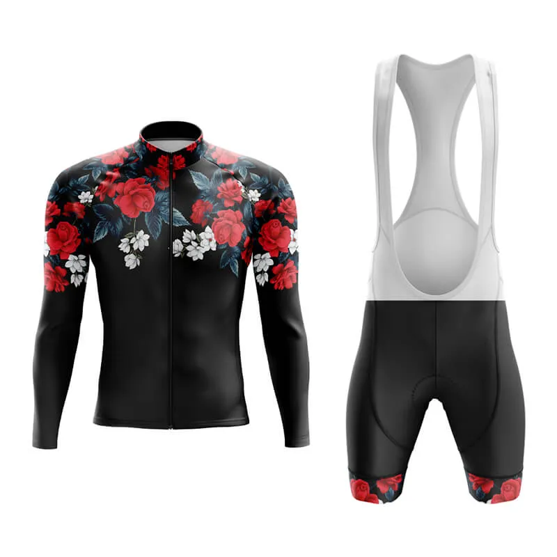 Floral Neck Valentine Aero Cycling Kit