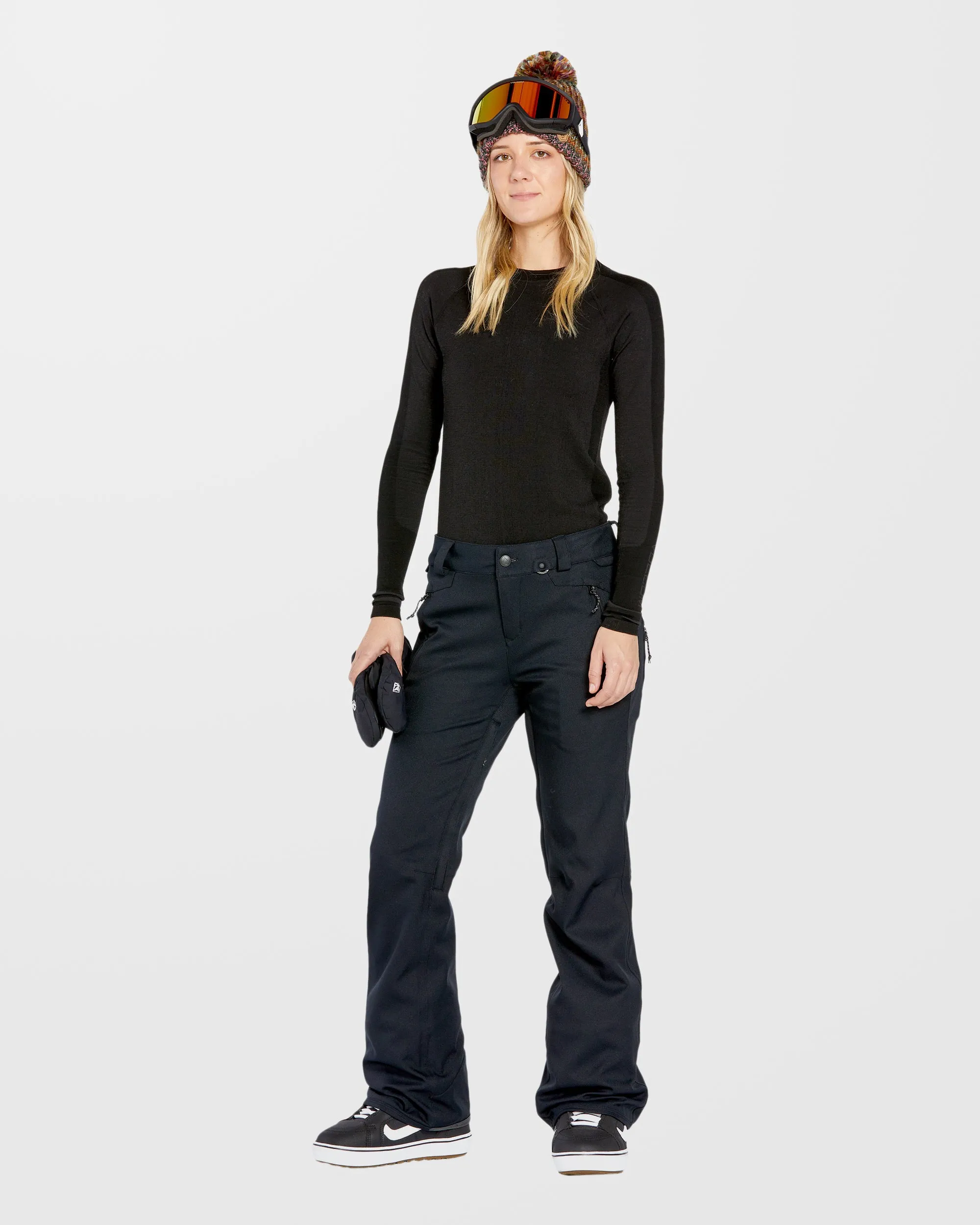 Genus Stretch Trousers - Black