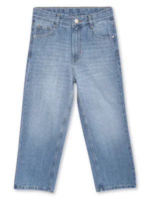 Girls Light Mercerised Jeans