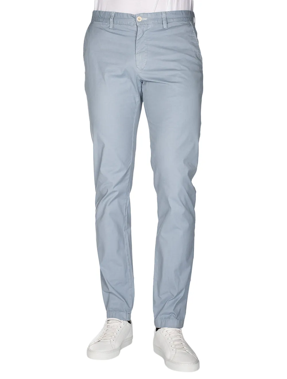 Hallden Sunfaded Chinos Silver Lake Blue