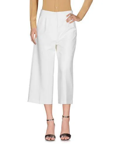 Iris & Ink Women 3/4-length trousers White 10 UK