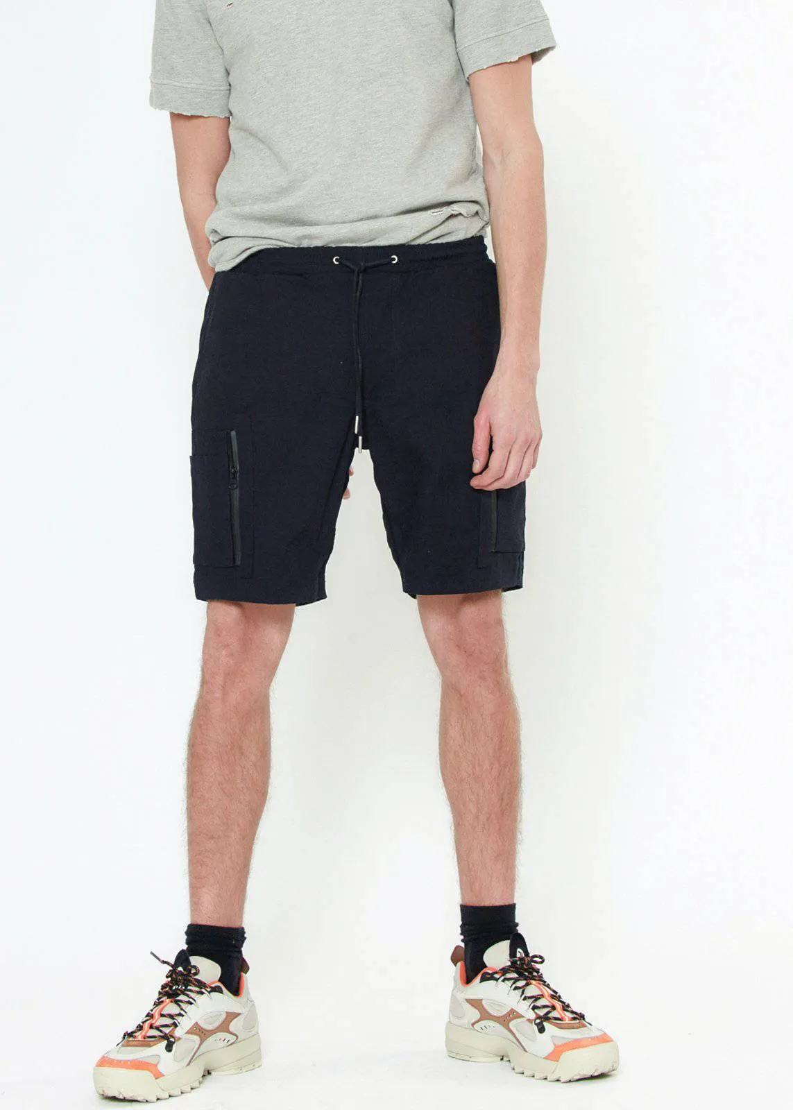 Konus Men's Cargo Shorts in Dark Navy