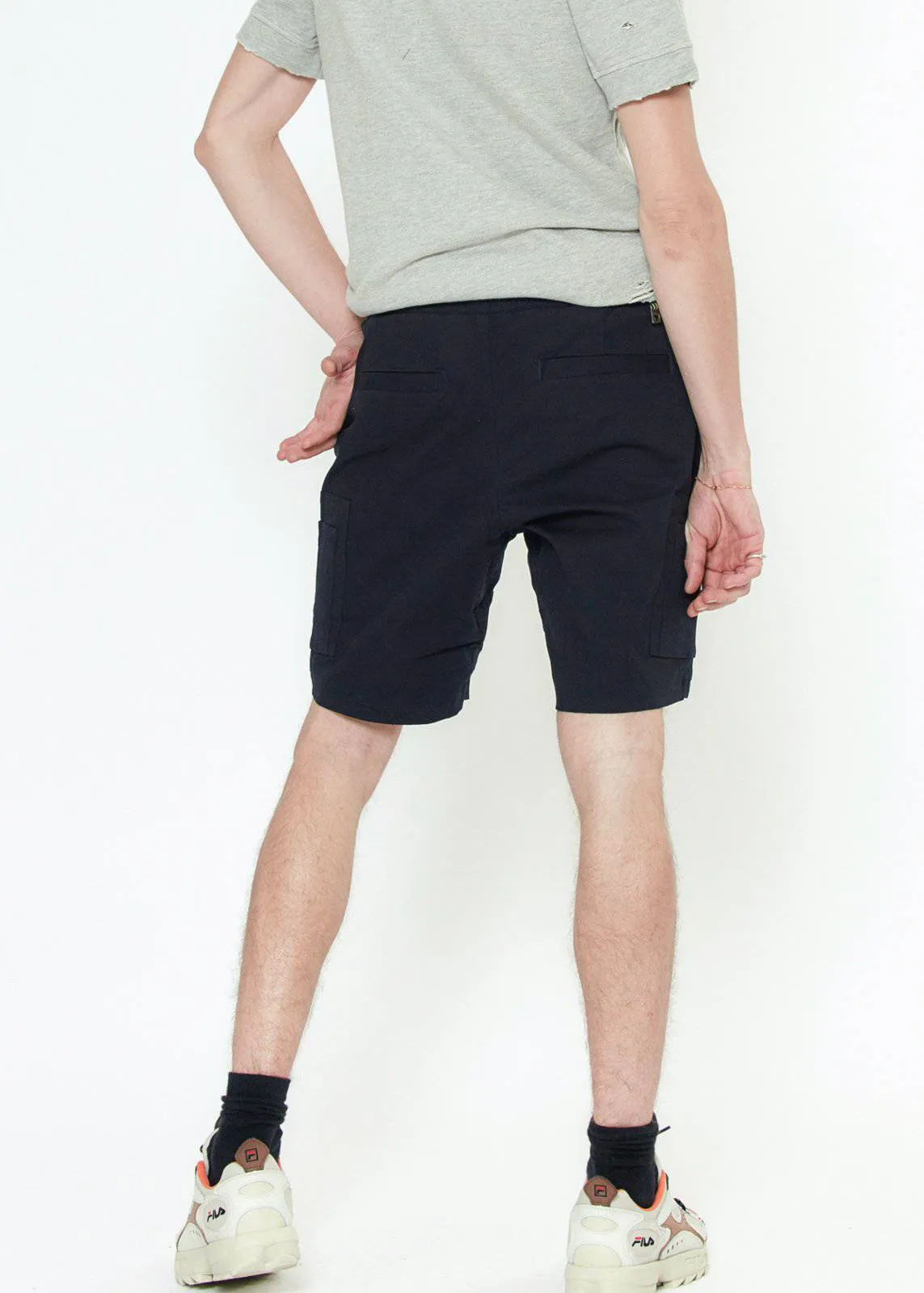 Konus Men's Cargo Shorts in Dark Navy