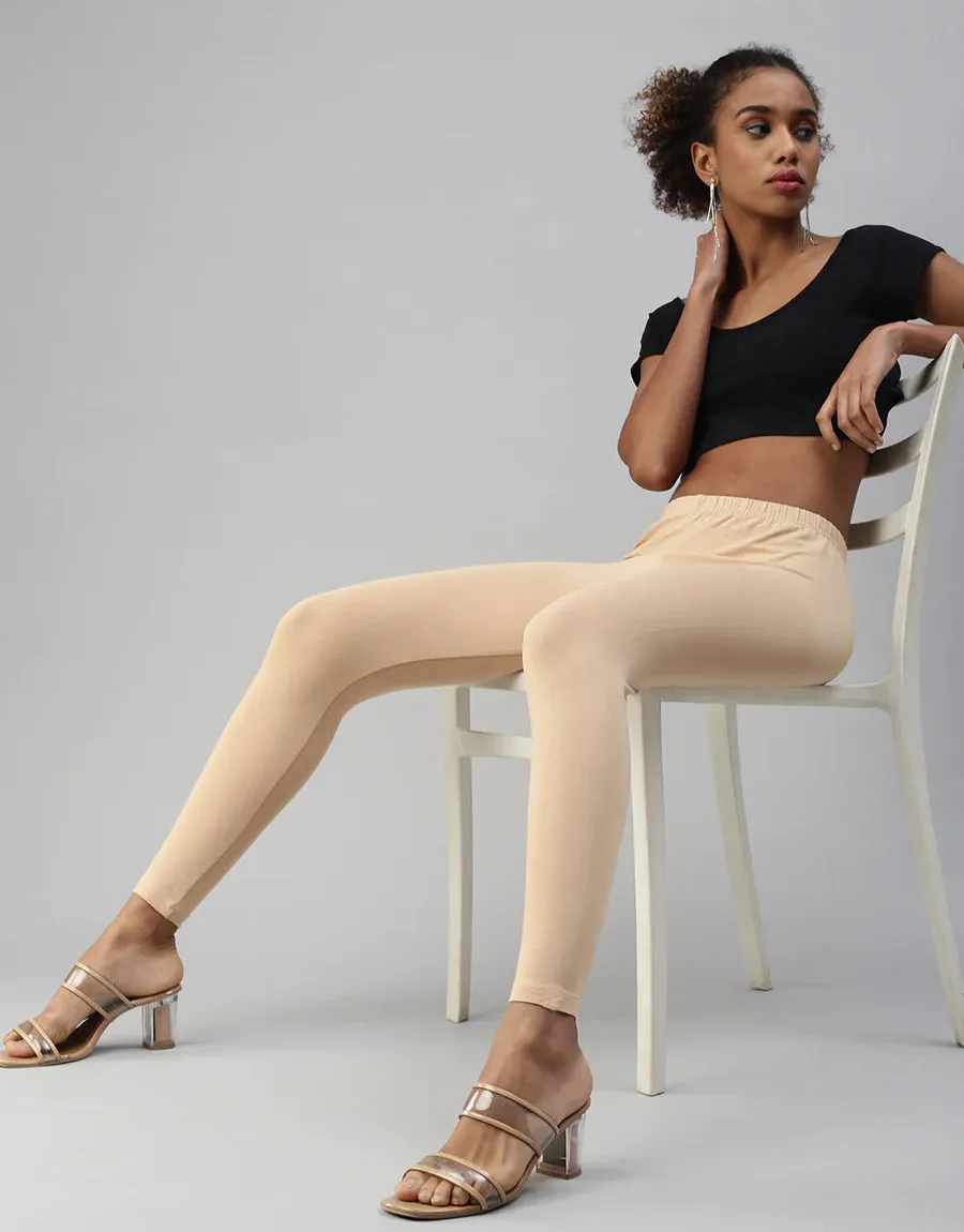 Ladies  Single Jersey Slimfit Legging - SKIN