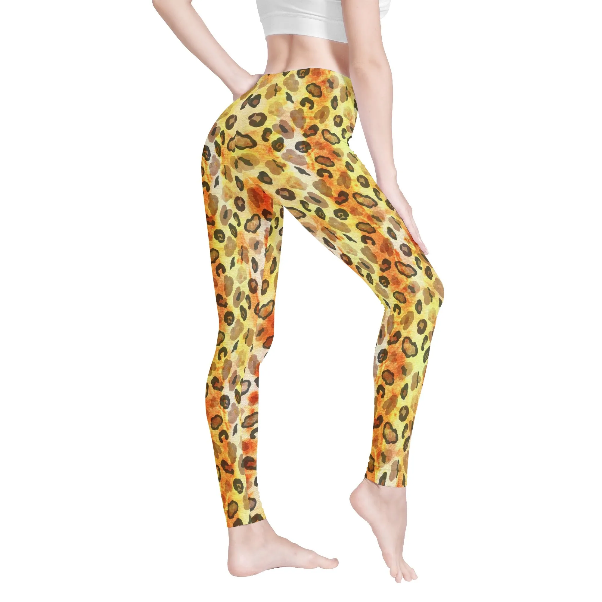 Leggings for Women | Petite to Plus Size | High Waisted | Ankle Length | Tie and Dye | Leo Womens Leggings