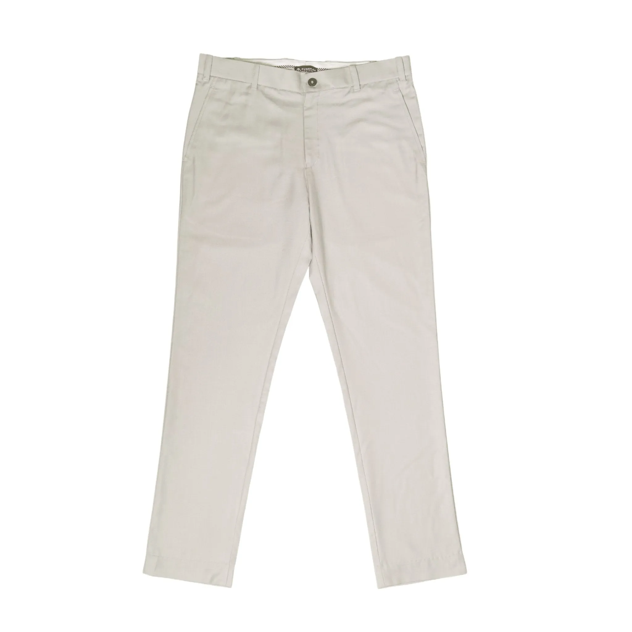 Light Grey color blend cotton pant for men