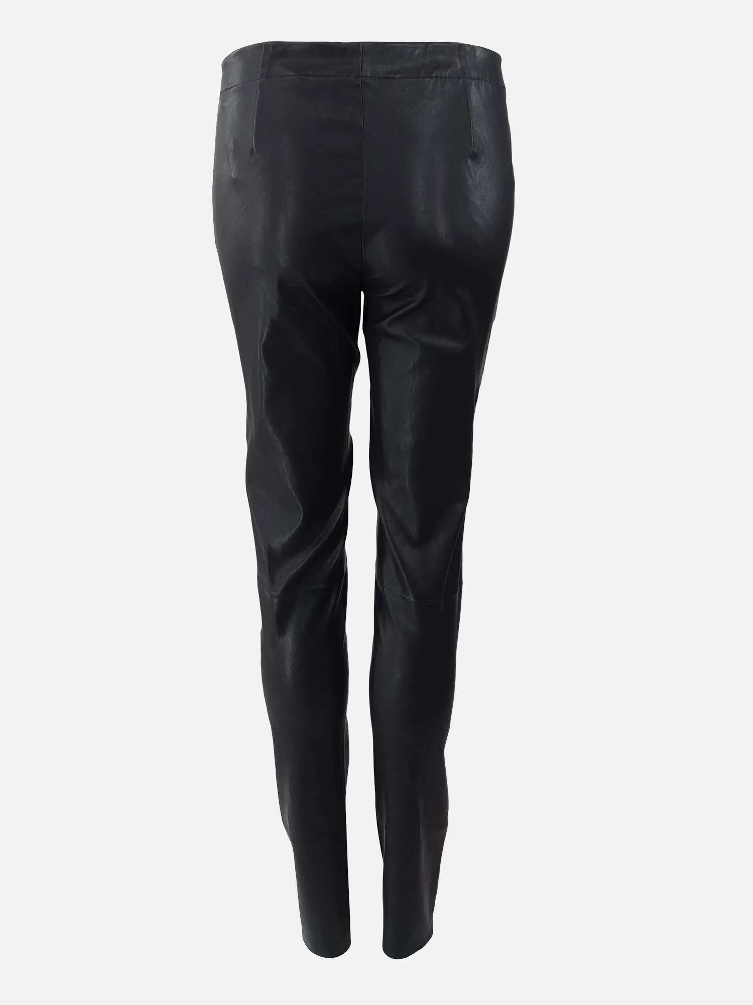 Luna Trousers - Lamb Stretch Leather - Women - Black