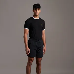 Lyle & Scott Men's Plain Swim Shorts Black