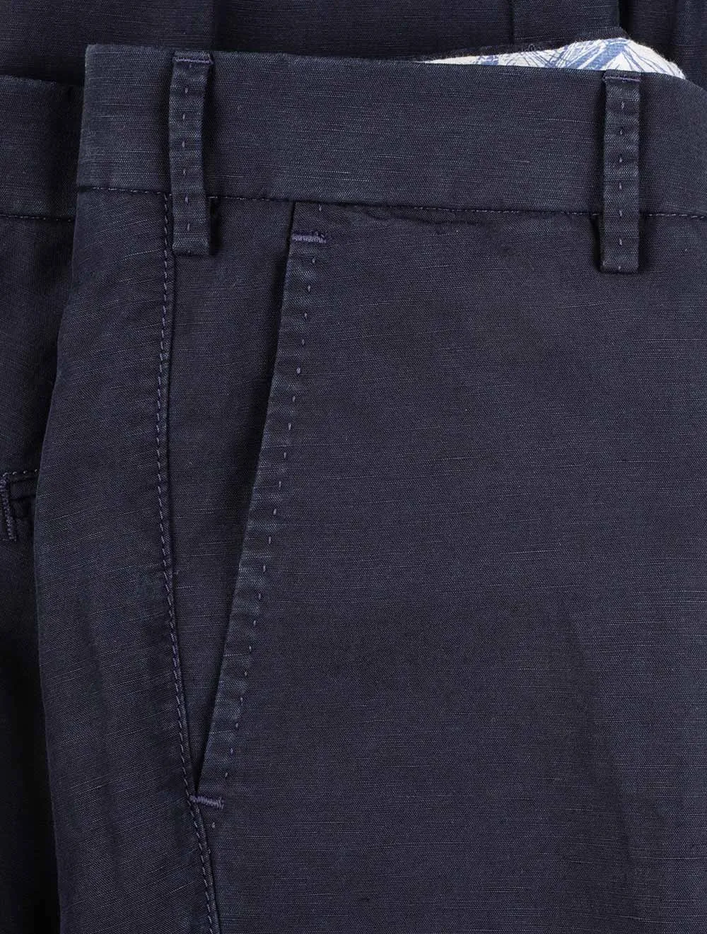 Lynx Linen Trouser Navy