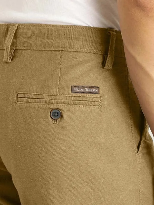 Men Kansas Fit Cotton Trouser