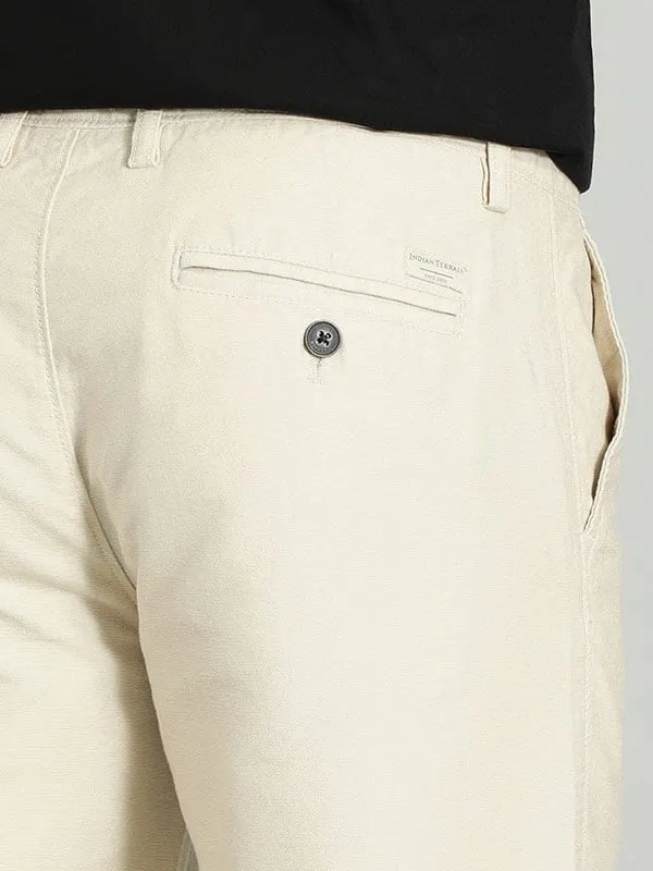 Men Kansas Fit Cotton Trouser